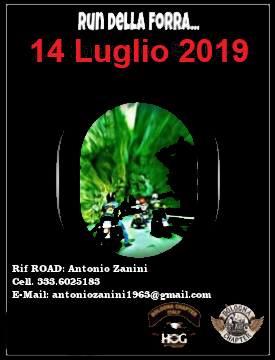 #9314 - Run della Forra (Domenica 14 Luglio 2019)